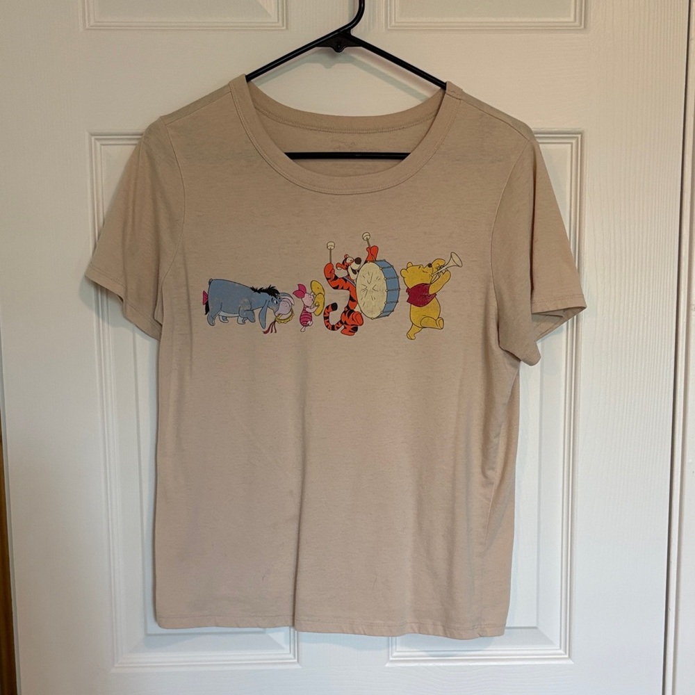 Disney Winnie the Pooh - Short Sleeve Tee - Light Beige